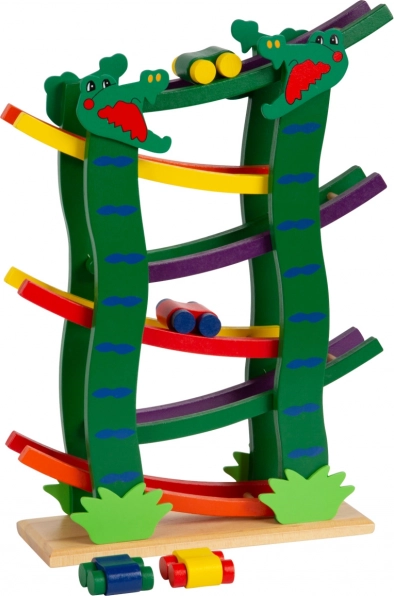 small foot krokodilos fa versenypálya