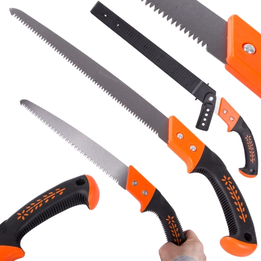 Kerti kézi ágfűrész övtokkal