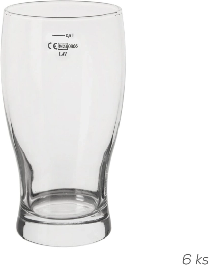 Belek söröspohár 0,5 l (hitelesített) 6 db