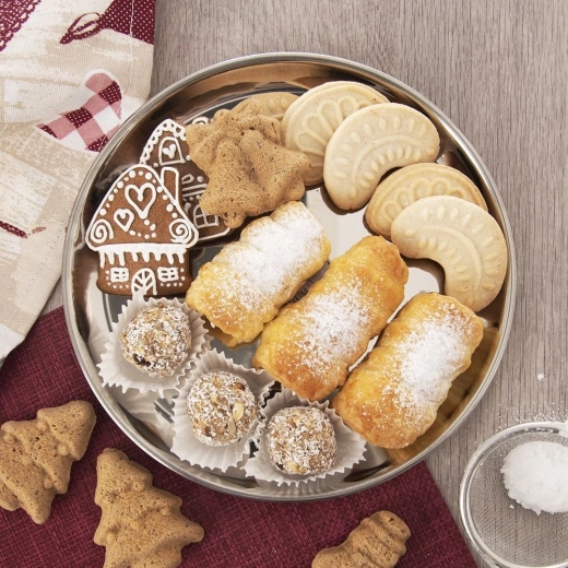 Ideális desszertekhez, frissítőkhöz és ünnepi terítéshez