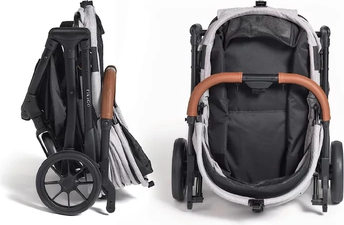 Egykezes összehajtás és kompakt méretek