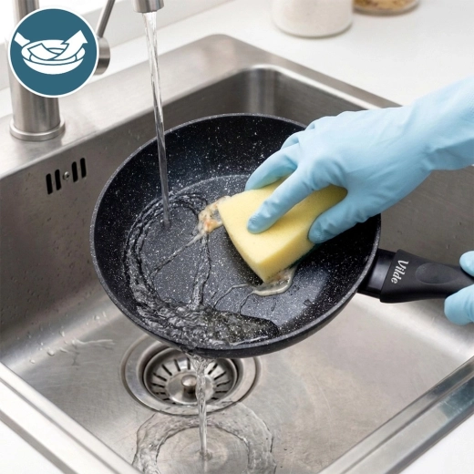 Kényelmes soft touch fogantyú és egyszerű karbantartás