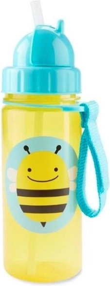 Skip Hop Zoo szívószálas kulacs – méhecske, 385 ml