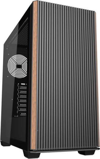 Darkflash DS900WS számítógépház, midi torony, ATX, ventilátor nélkül, fekete