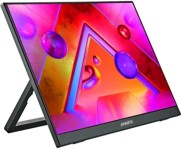 Anmite hordozható érintőkijelzős monitor 14" Full HD IPS
