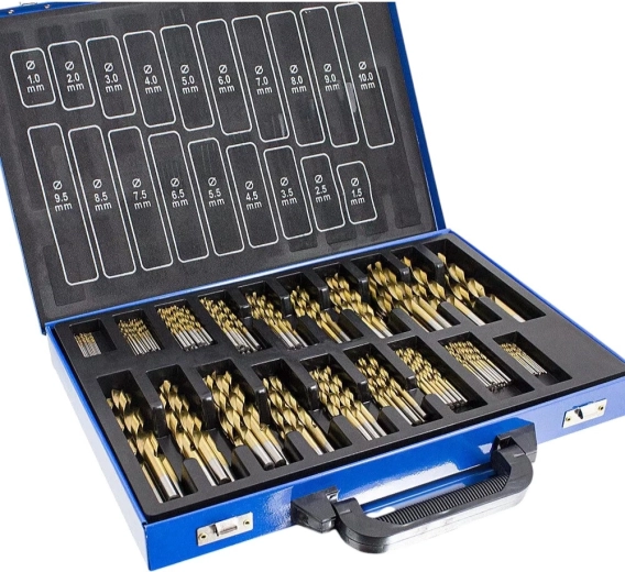 Teljes átmérőskála fém kofferben