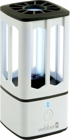 Hordozható UV‑C sterilizáló lámpa ózonizációval WEBBER