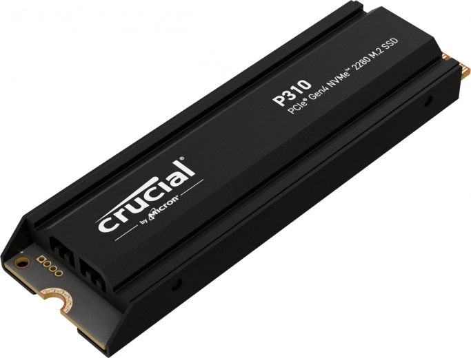 Crucial P310 2 TB NVMe SSD M.2 2280 PCIe 4.0 hűtőbordával