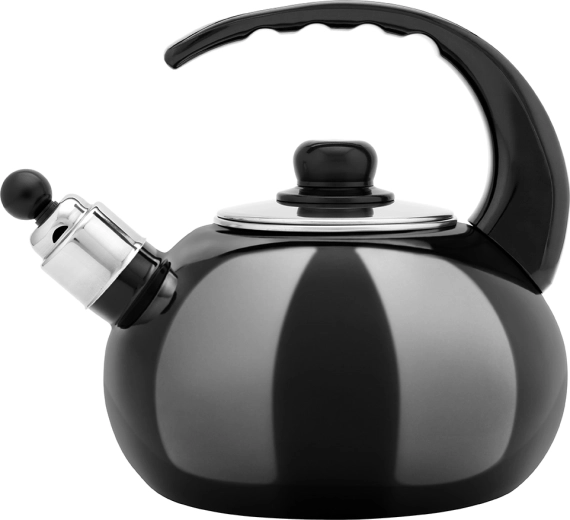 Zománcozott teáskanna 2,5 l, fekete