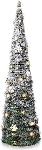 Havazás hatás és fa hópelyhek