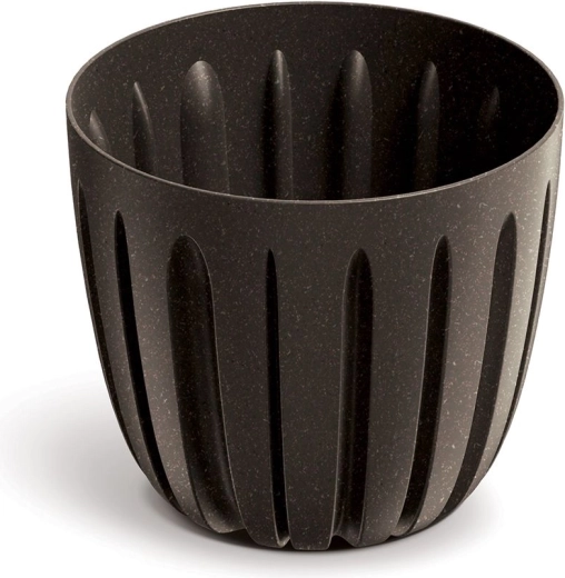 Eco Wood kávé virágcserép 13,8 cm