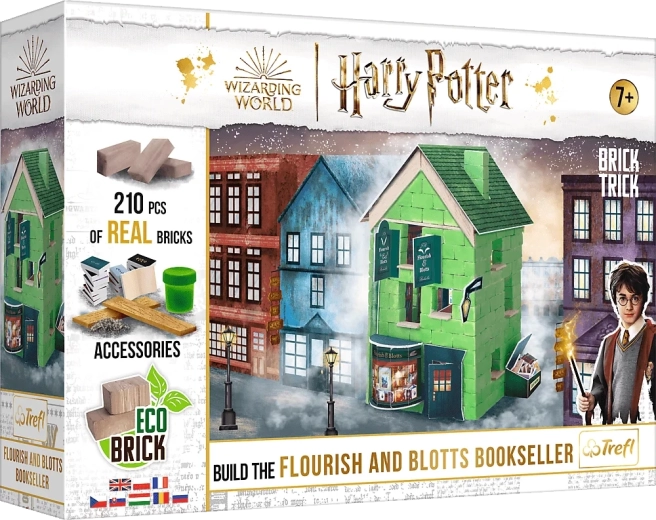BRICK TRICK HARRY POTTER építőkészlet – Bagolykönyvesbolt, 210 darab