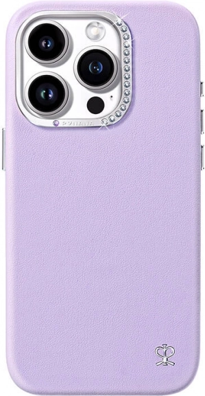 Csillagos Joyroom tok iPhone 15 Pro-hoz, lila