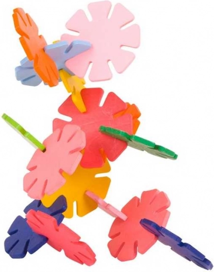 Bigjigs Toys Daisy Fun fa építőkészlet