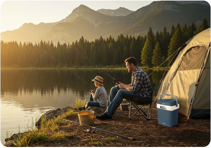 Ideális kempinghez, strandra és piknikhez
