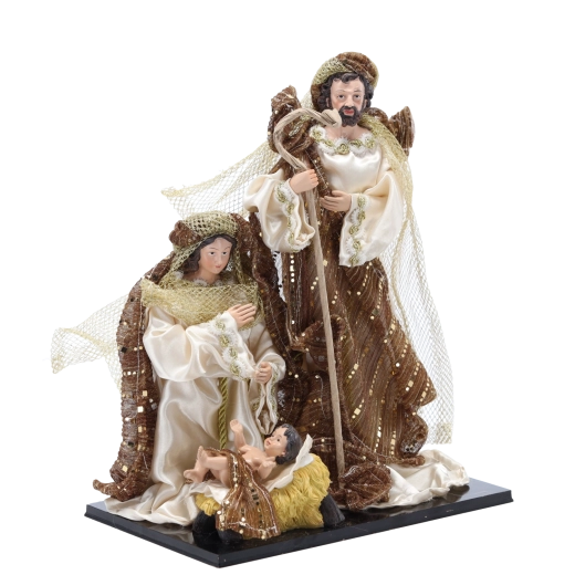 Elegáns arany akcentusok és textilhatású ruházat