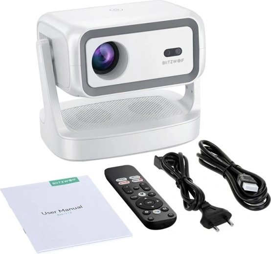 BlitzWolf BW-V12 okos projektor Google TV-vel