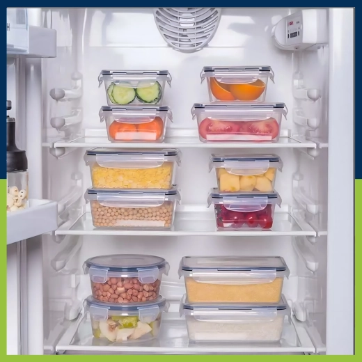 Tökéletes rendszerezés a hűtőben és a kamrában