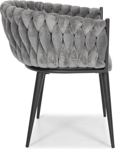 Fonott háttámla stílusért és megtámasztásért