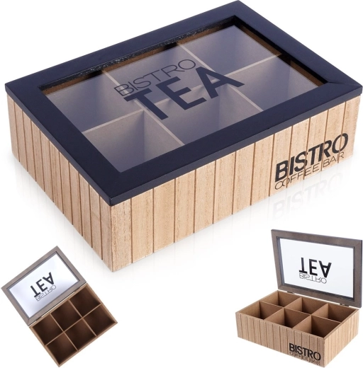 Üveg fedél fekete kerettel