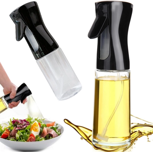 Üveg olaj- és ecetszóró 200 ml