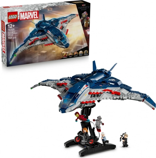 lego marvel quinjet – bosszúállók: ultron kora építőkészlet
