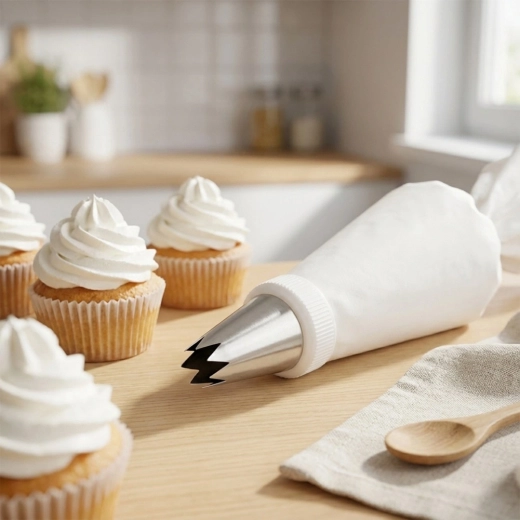 Kompatibilis a legtöbb cukrászzsákkal