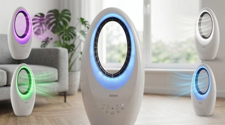 LED gyűrű és kellemes hangulat 4 színben
