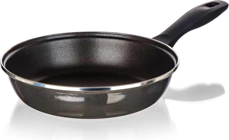 24 cm-es serpenyő tapadásmentes felülettel, Metallic Black