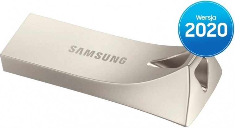 USB flash meghajtó Samsung Bar Plus 64 GB, USB 3.1, Champagne Silver