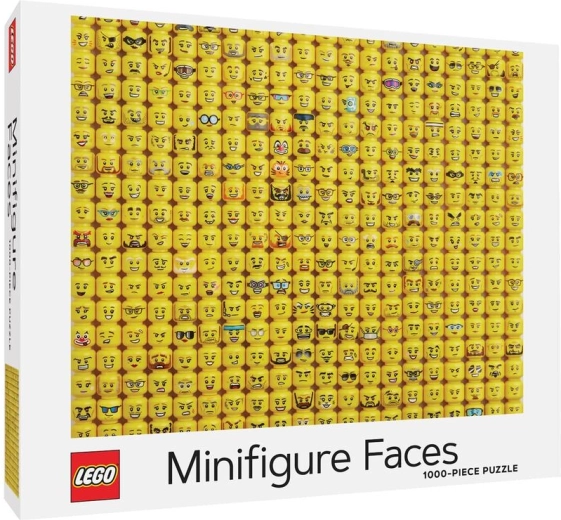 Chronicle Books LEGO minifigurák arcok puzzle 1000 darab