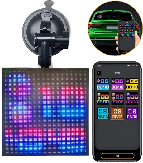 Teljes színskálás 32×32 RGB mátrix a látványos animációkhoz