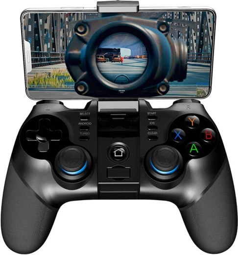 Vezeték nélküli iPega játékkontroller mobilhoz és PC-hez (fekete)