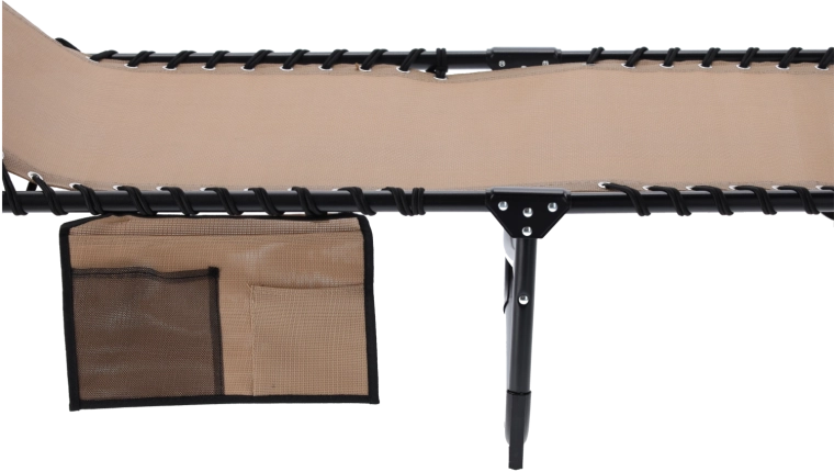 Erős acél váz és rugalmas szövetfeszítés