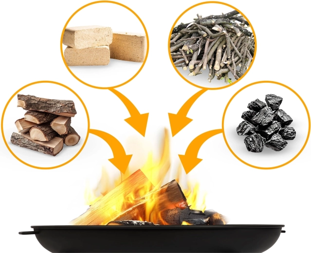 Többféle tüzelőanyag és a hamu okos felhasználása