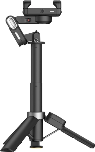 4 az 1-ben kialakítás: stabilizátor, szelfibot, állvány és gimbal