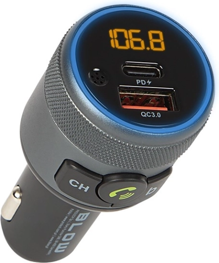 FM Bluetooth 5.1 adó kihangosítással és gyors töltéssel QC 3.0 + PD 24 W