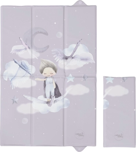 Ceba Baby utazó pelenkázó alátét basic wild swans 60 × 40 cm
