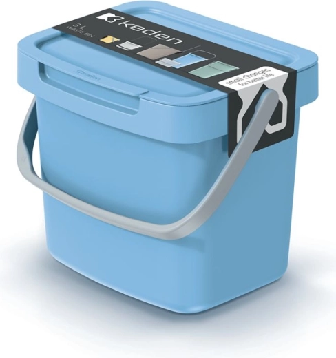 SYSTEMA Q COLLECT 3 l világoskék szemetes