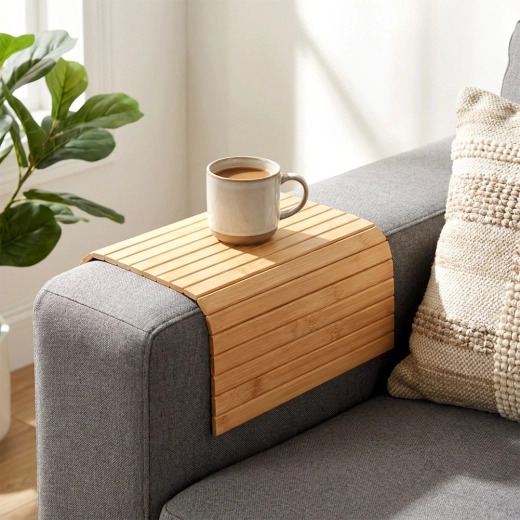 Stabil felület a kanapé karfájára