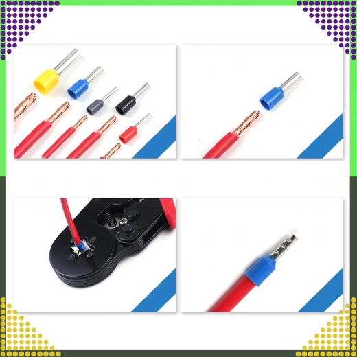 Megbízható krimpelés és stabil érintkezés