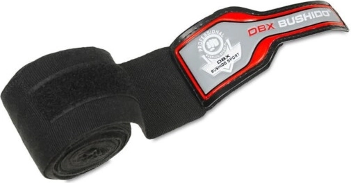 DBX BUSHIDO Pro boksz bandázs – fekete, 4 m