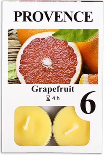 Illatos teamécses Provence grapefruit, 6 db