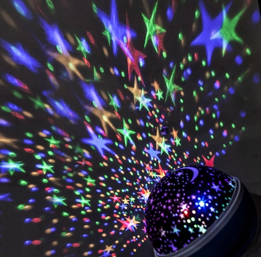 Solight LED projektorgömb multicolor, forgással és 9 üzemmóddal