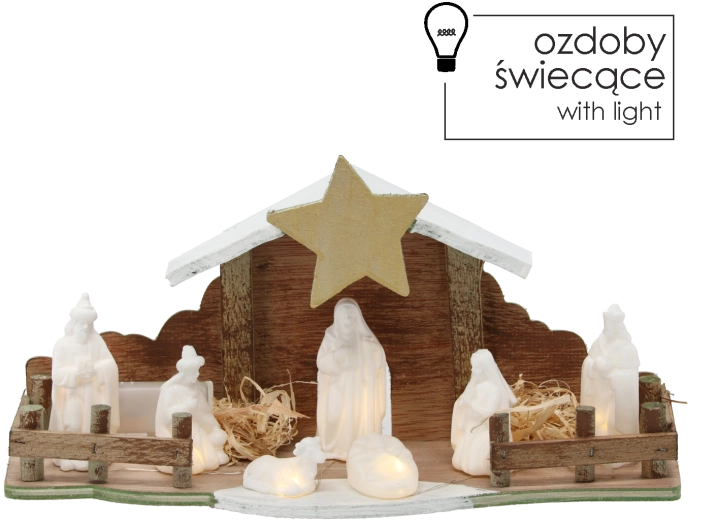 Meleg LED világítás varázslatos hangulathoz