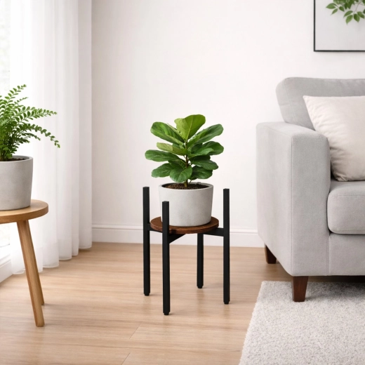 Loft megjelenés faerezetű dekorral