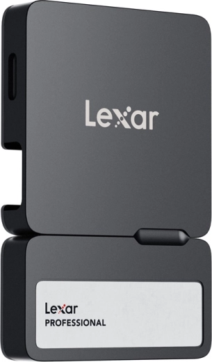 Lexar Professional Go hordozható SSD meghajtó 1 TB USB‑C elosztóval
