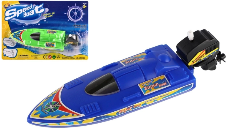 Wiky felhúzható motorcsónak vízbe, 20 cm - 1 db