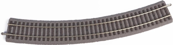 Piko íves sín R4 ágyazattal 30° H0