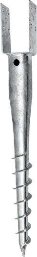 Földcsavar U talppal 700 × 110 × 60 × 100 mm, tűzihorganyzott